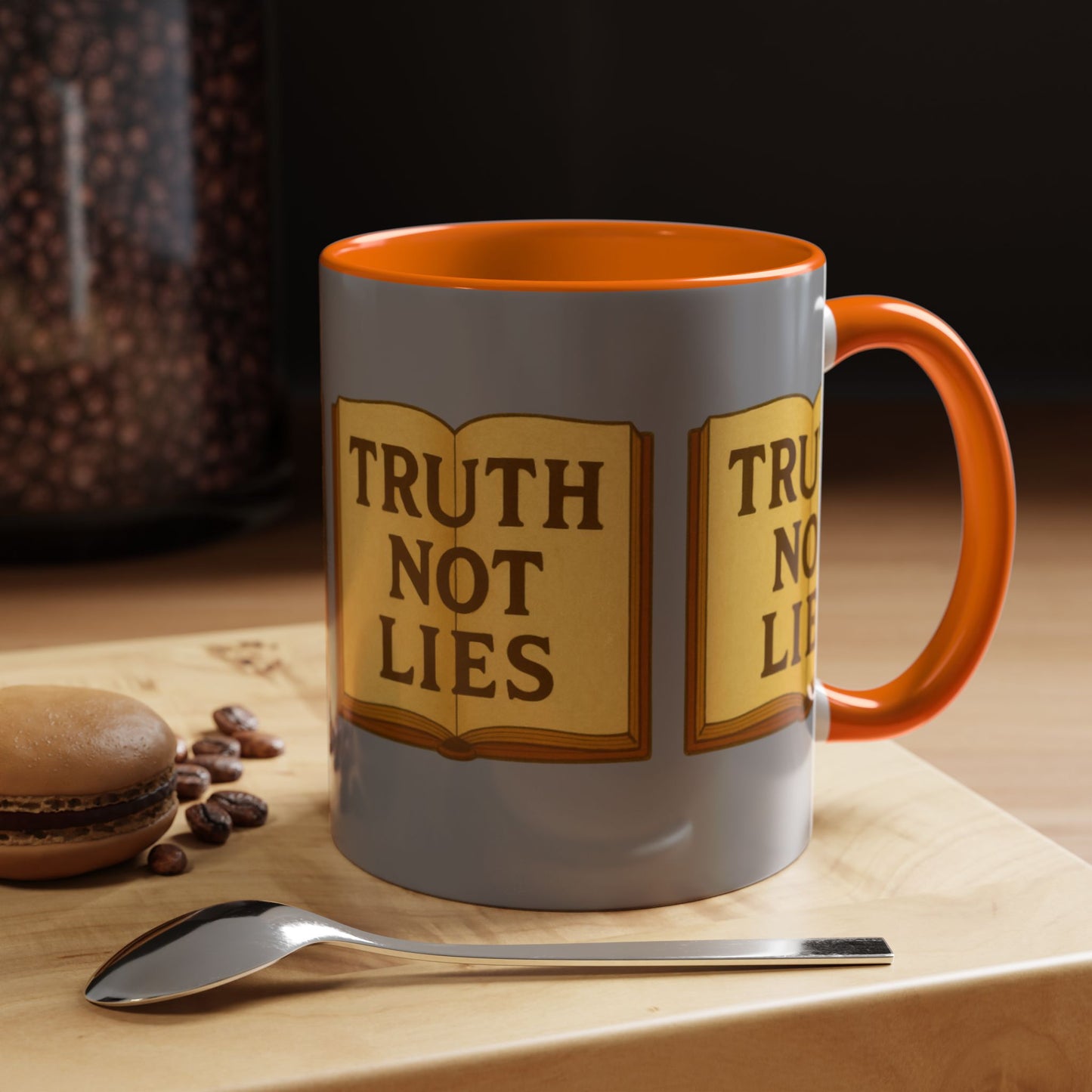 Truth Not Lies With Color Lining  Mug (11, 15oz)