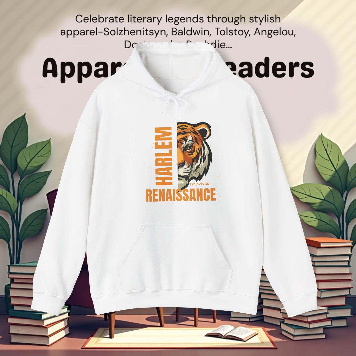 Harlem Renaissance..Unisex Heavy Blend™ Hooded Sweatshirt