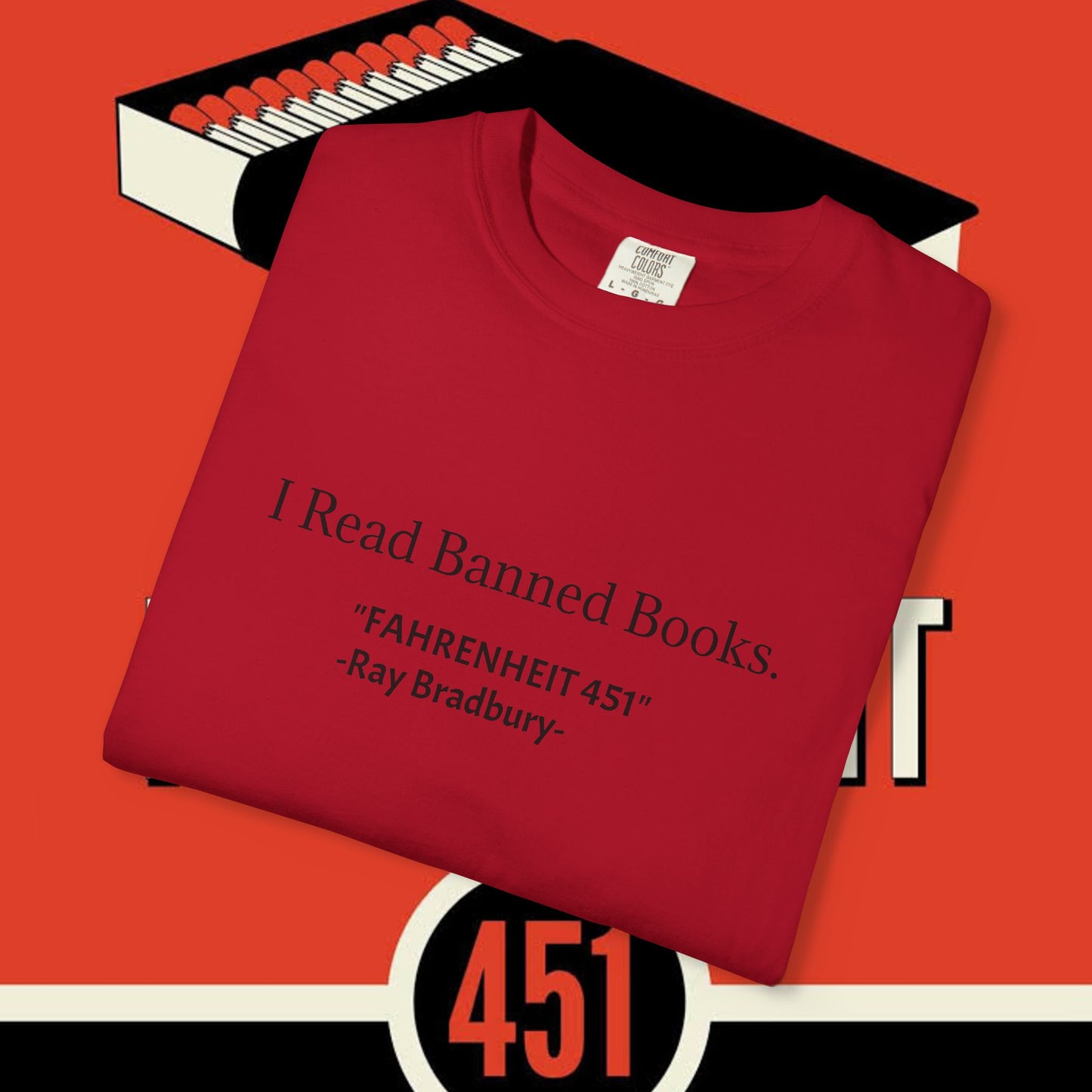I Read Banned Books Fahreheit 451"