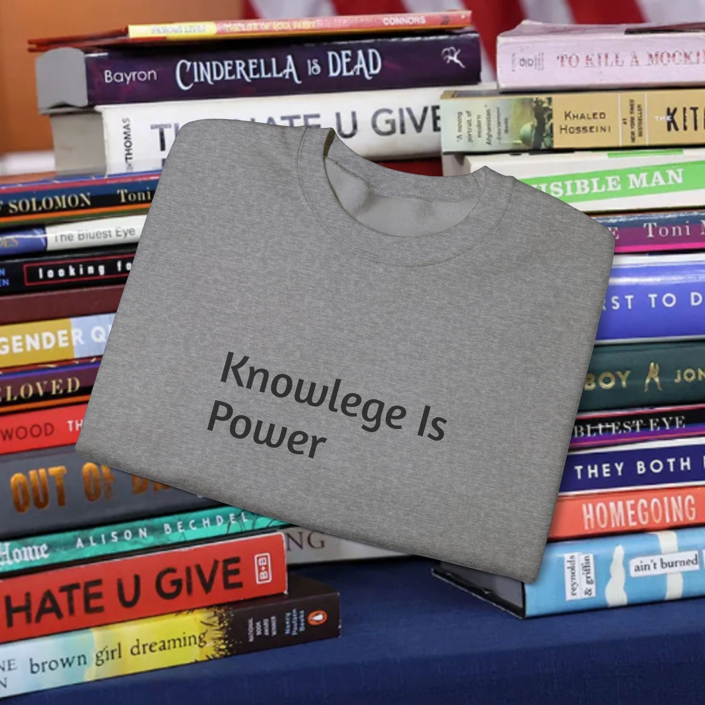Knowledge Is Power Unisex Heavy Blend™ Crewneck Sweatshirt