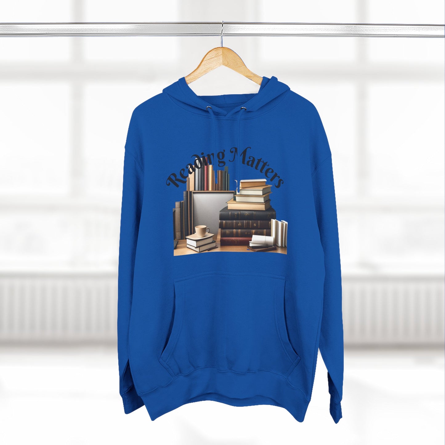 Stylish Literary Hoodie - 'Reading Matters' Fleece Sweatshirt, Gift for Book Lovers, Cozy Literature Apparel, Perfect for Stay-at-Home [...]