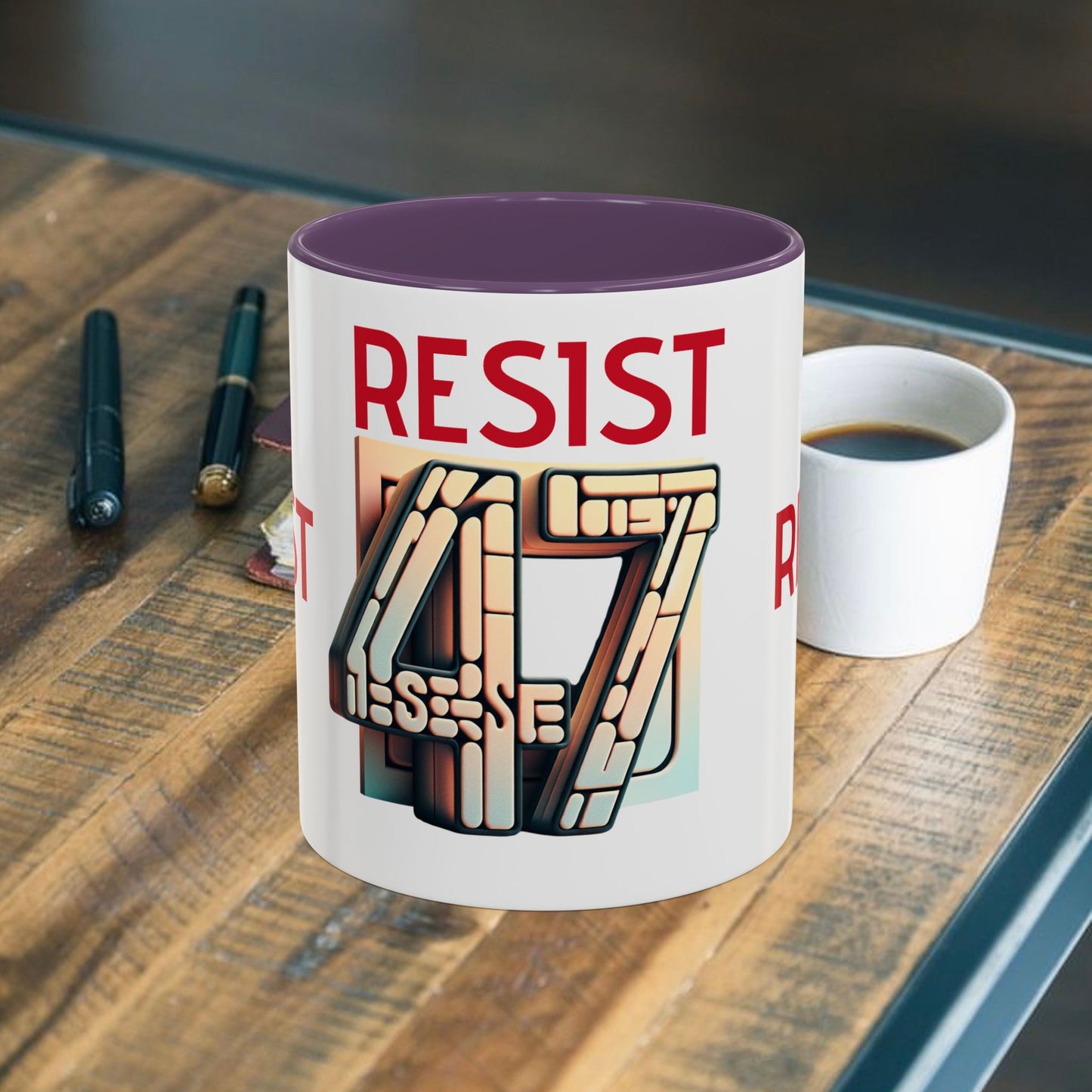 Resist 47  Coffee Mug - 11oz & 15oz
