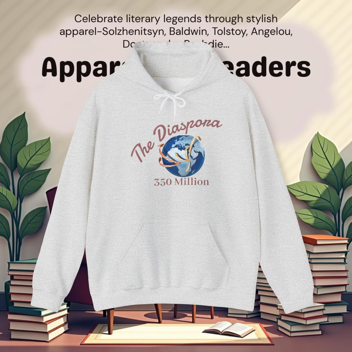 The Diaspora 350 Million ..Unisex Heavy Blend™ Hooded Sweatshirt