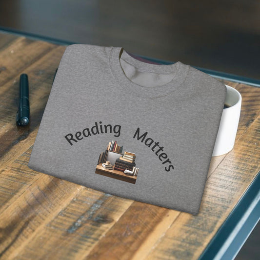 Reading Matters Unisex Heavy Blend™ Crewneck Sweatshirt
