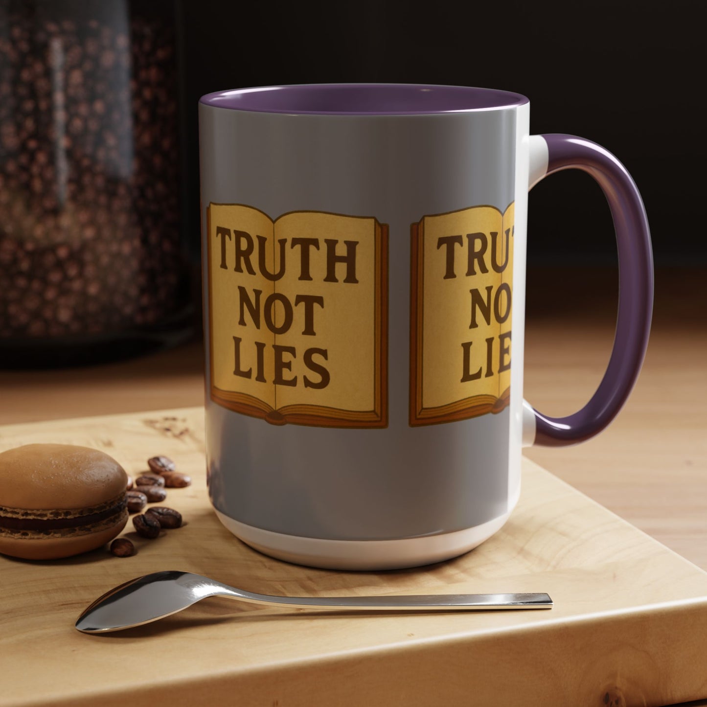 Truth Not Lies With Color Lining  Mug (11, 15oz)