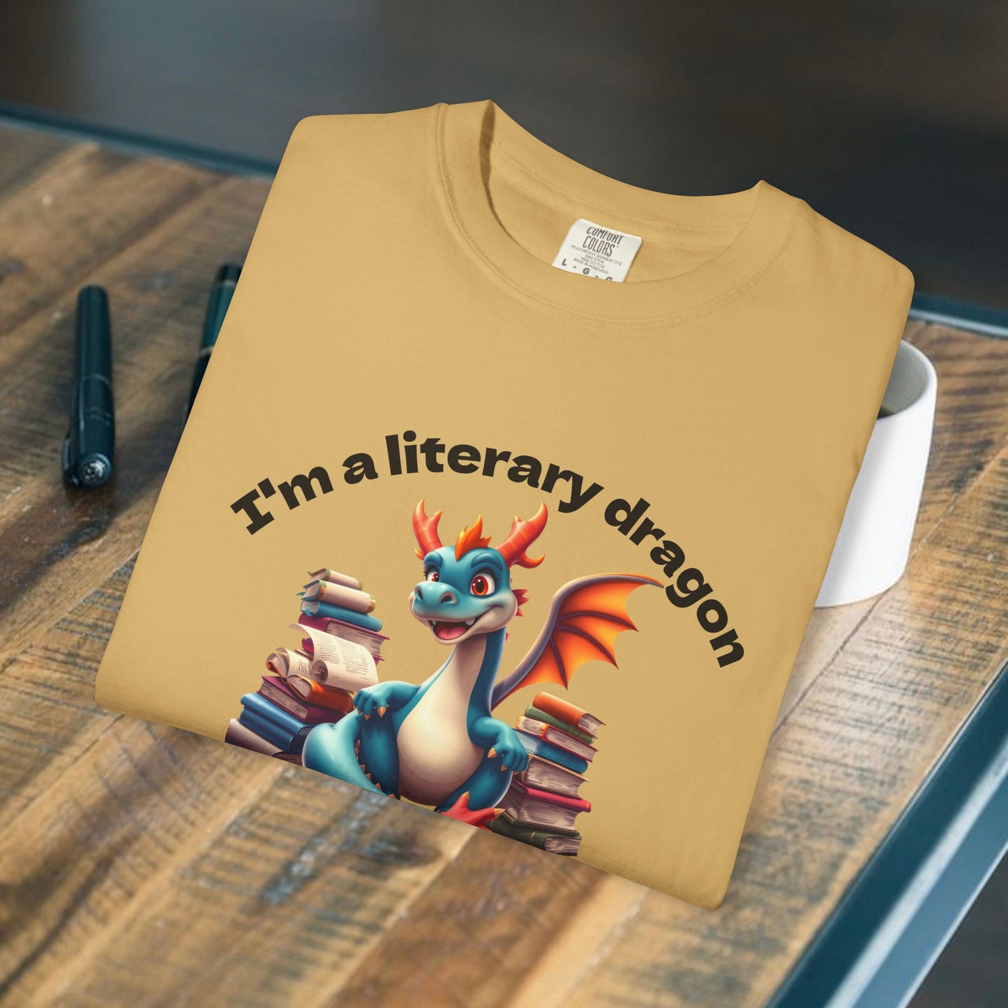 I'm a Literary Dragon Graphic Tee | Parnassus Collection