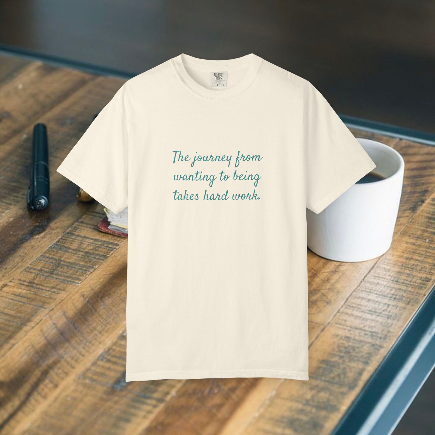 The journey from wanting to..