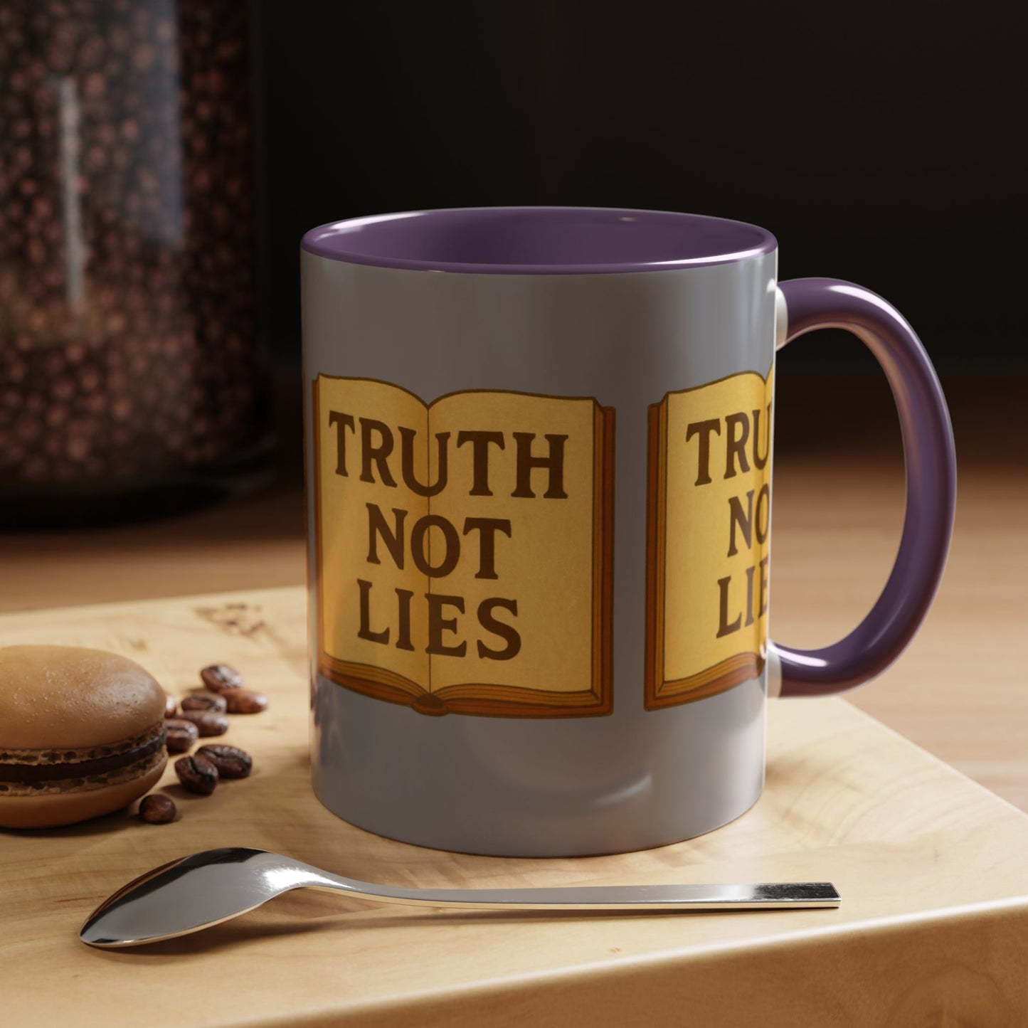 Truth Not Lies With Color Lining  Mug (11, 15oz)