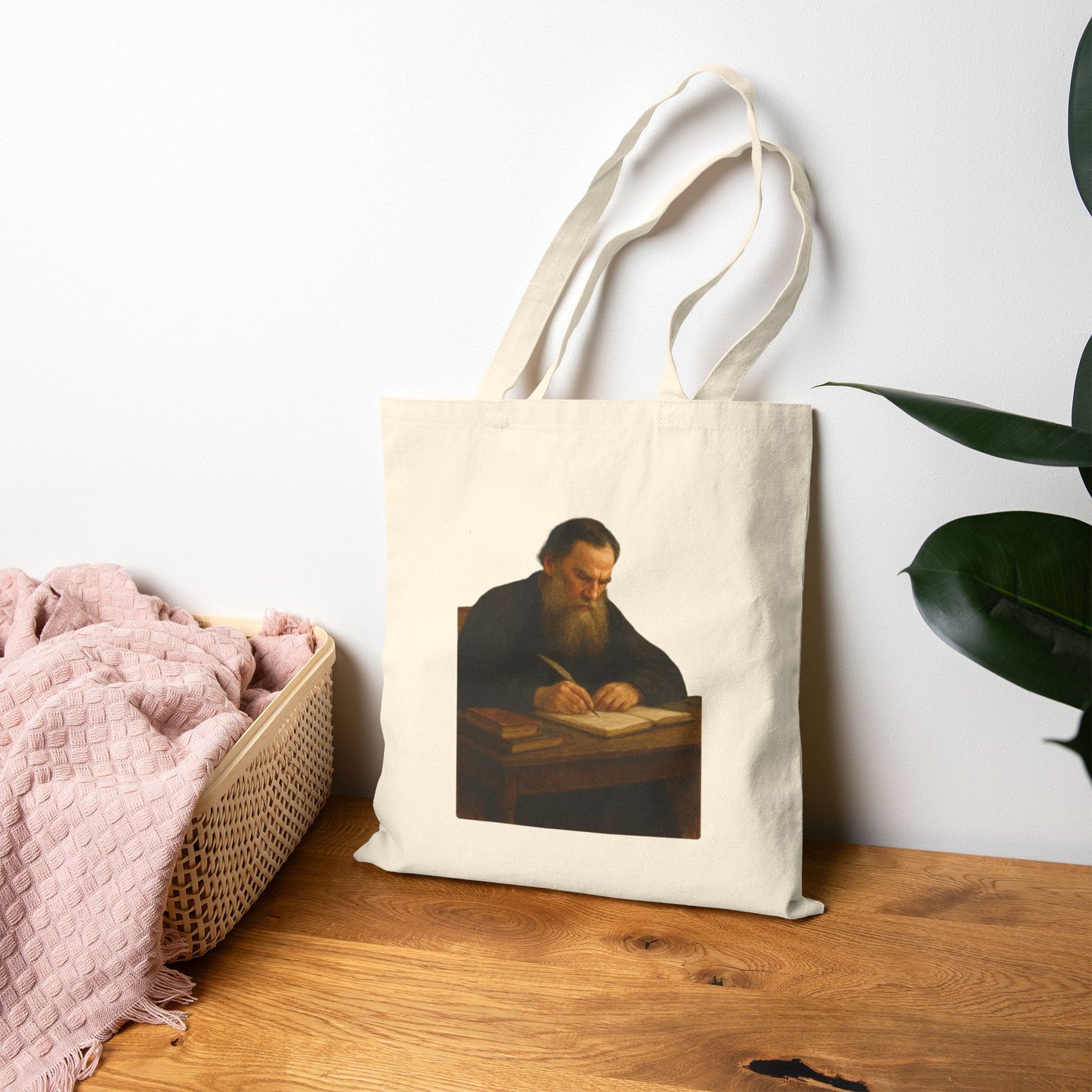 Leo Tolstoy Literary Tote Bag