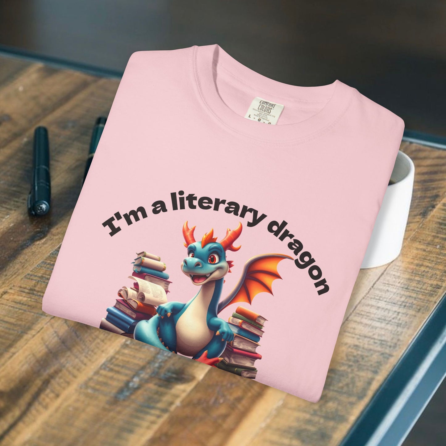 I'm a Literary Dragon Graphic Tee | Parnassus Collection
