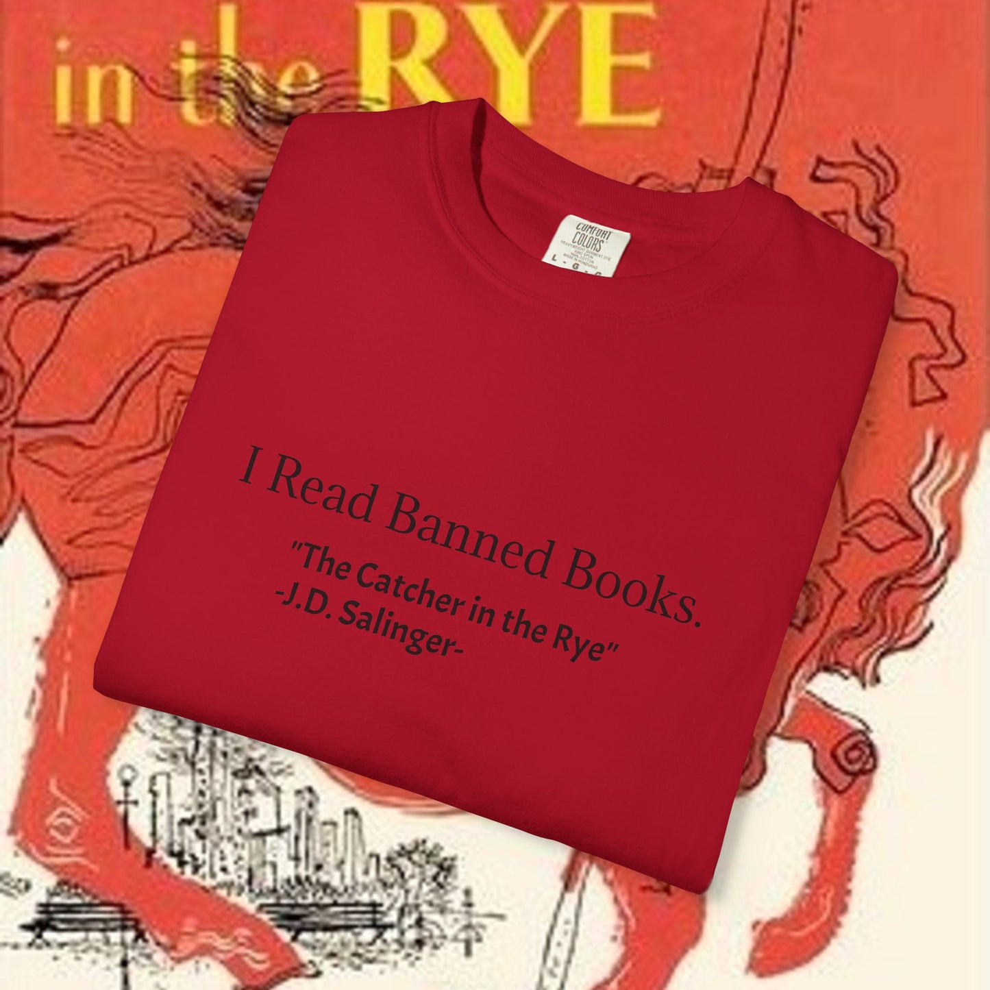 I Read Banned Books "The Catcher in the Rye"