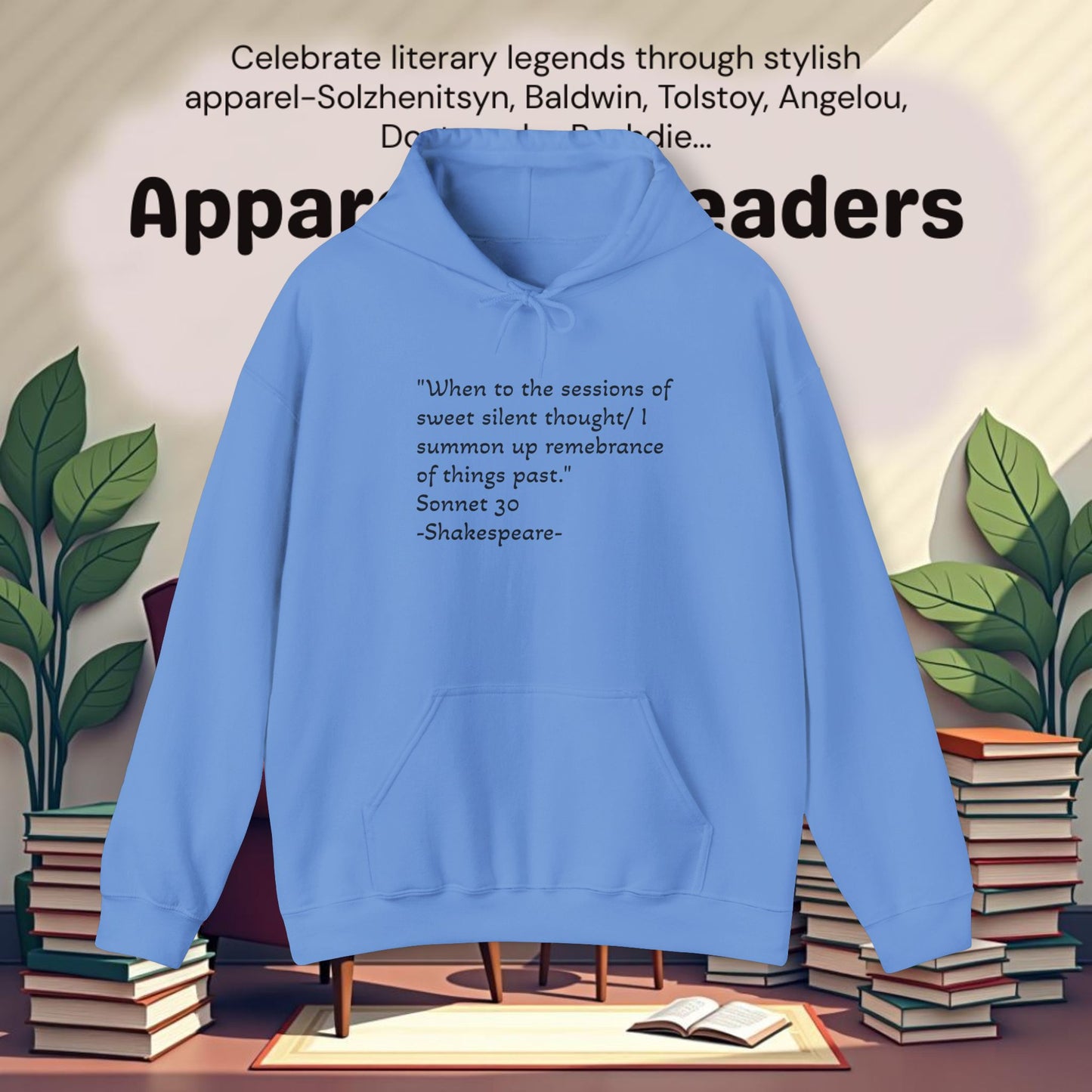Sonnet 30 Shakespeare " Hoodie - Unisex Heavy Blend Sweatshirt