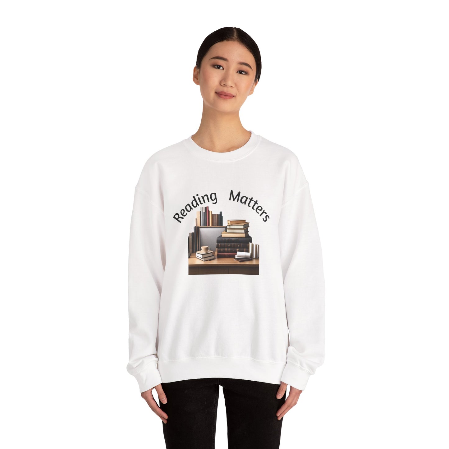 Reading Matters Unisex Heavy Blend™ Crewneck Sweatshirt