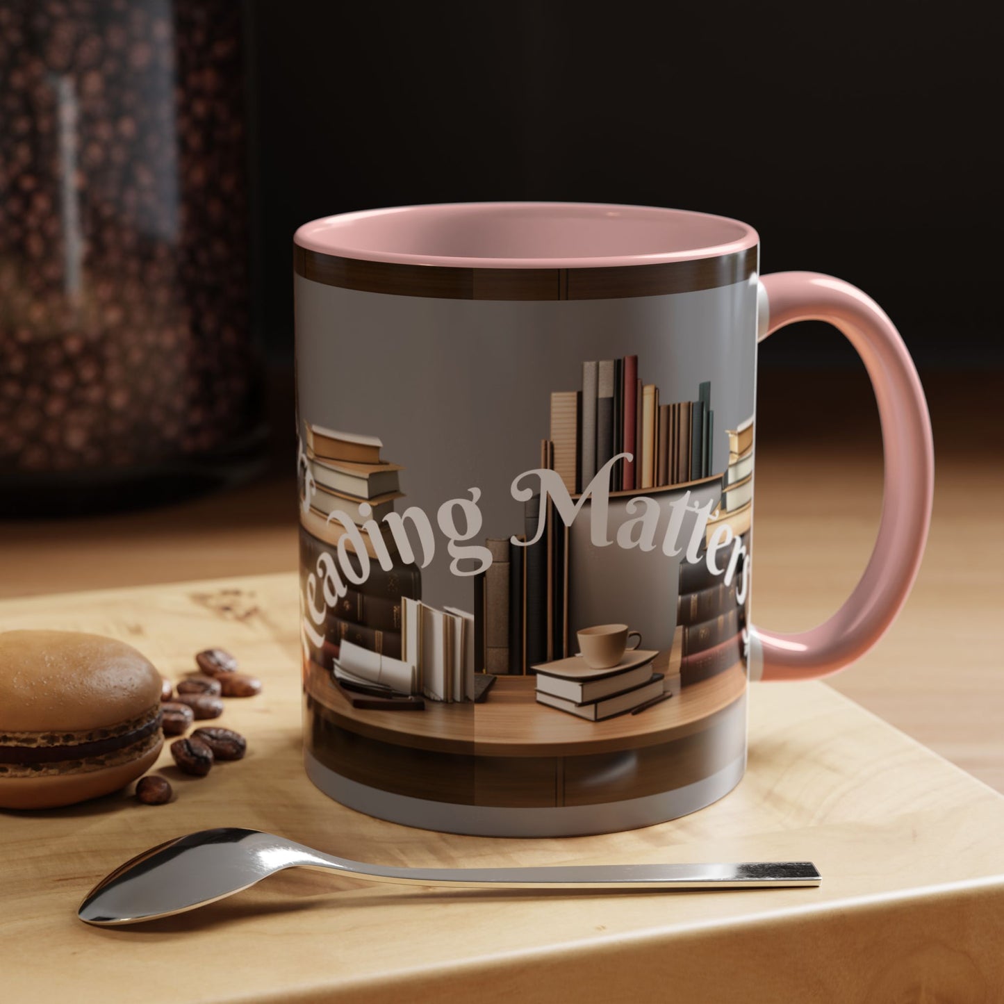 Reading Matters Color Lining  Mug (11, 15oz)