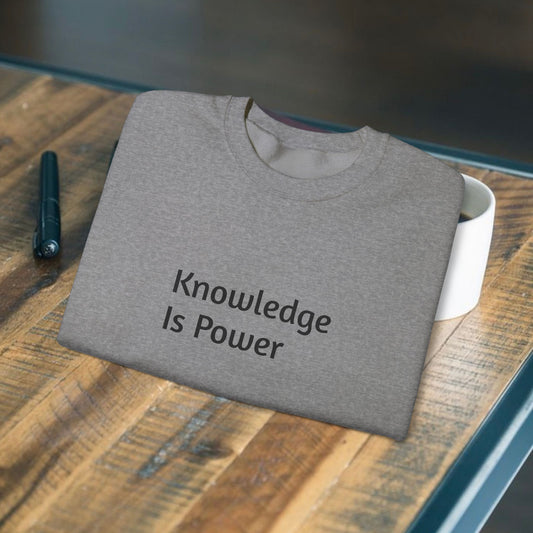 Knowledge Is Power Unisex Heavy Blend™ Crewneck Sweatshirt