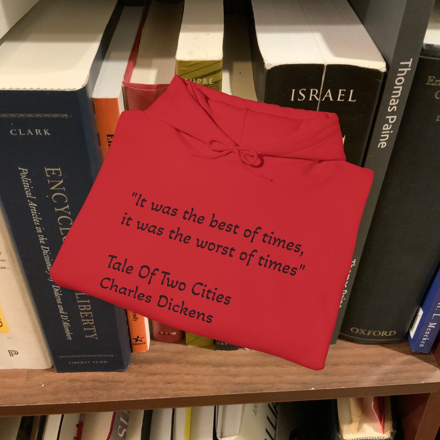 Tale of Two Cities Quote Hoodie - Unisex Heavy Blend Sweatshirt