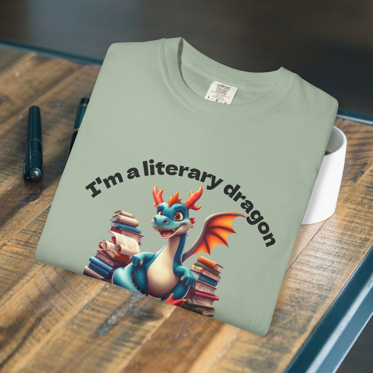 I'm a Literary Dragon Graphic Tee | Parnassus Collection