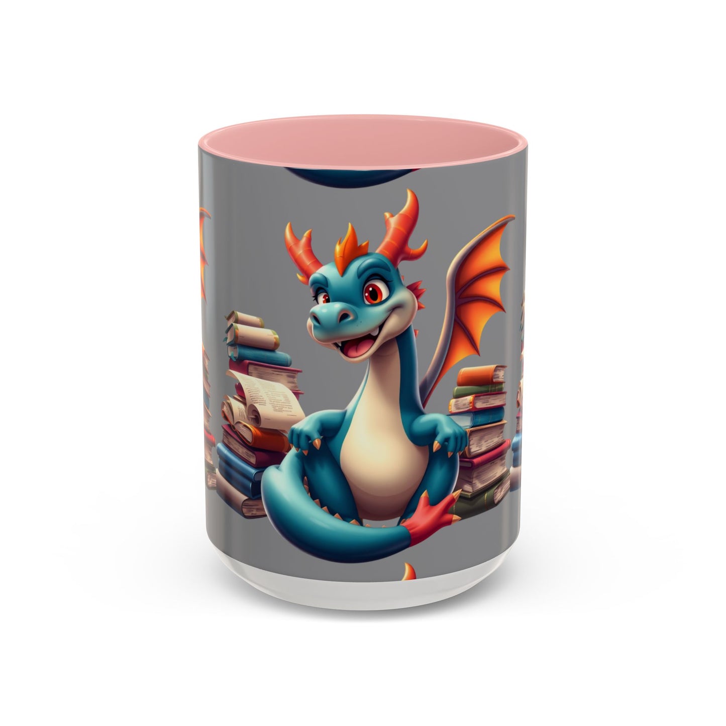 Literary Dragon Color Lining  Mug (11, 15oz)
