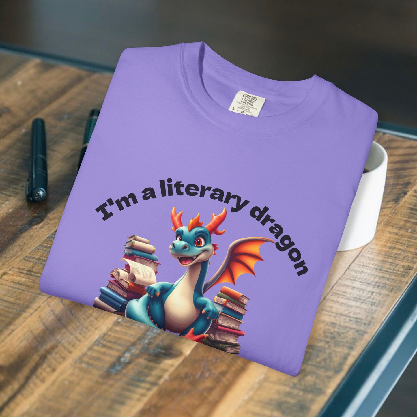 I'm a Literary Dragon Graphic Tee | Parnassus Collection