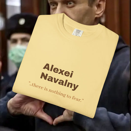Alexei Navalny 'there is nothing to fear."