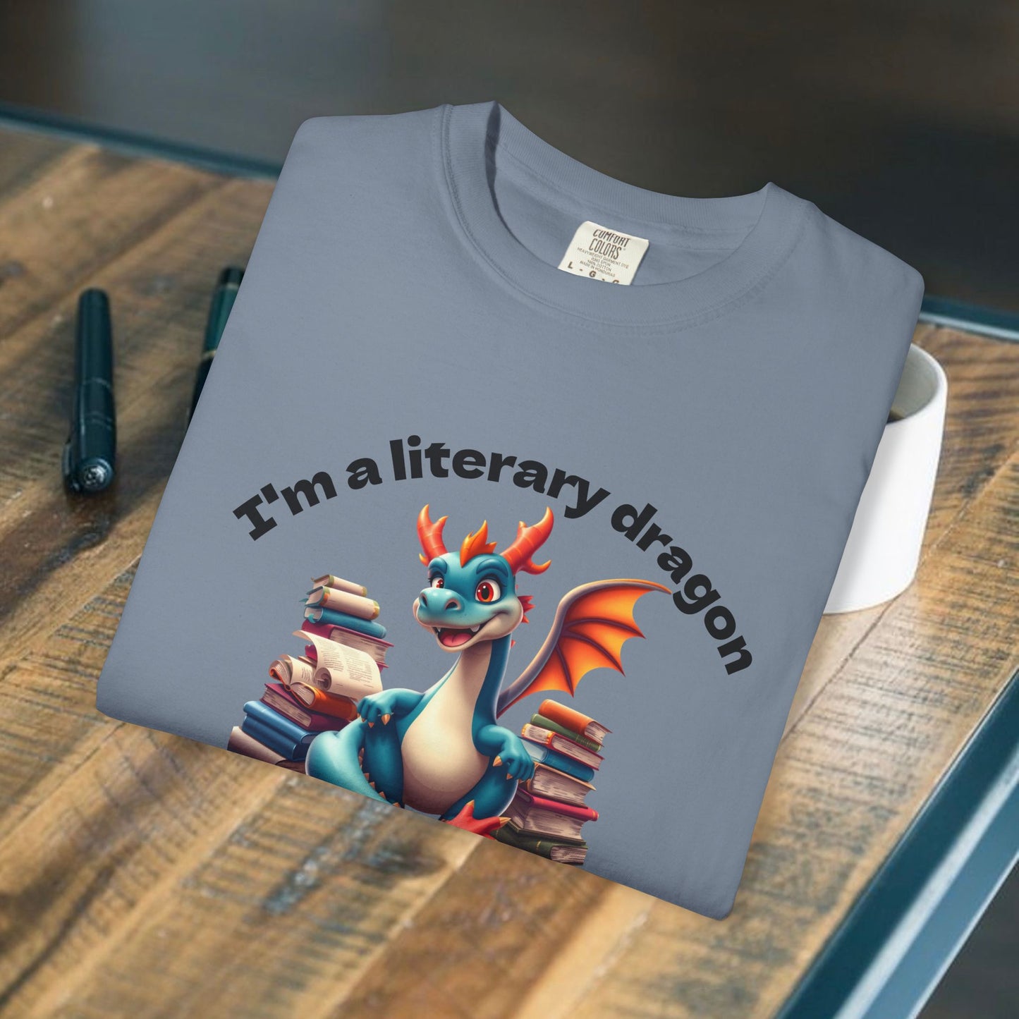 I'm a Literary Dragon Graphic Tee | Parnassus Collection