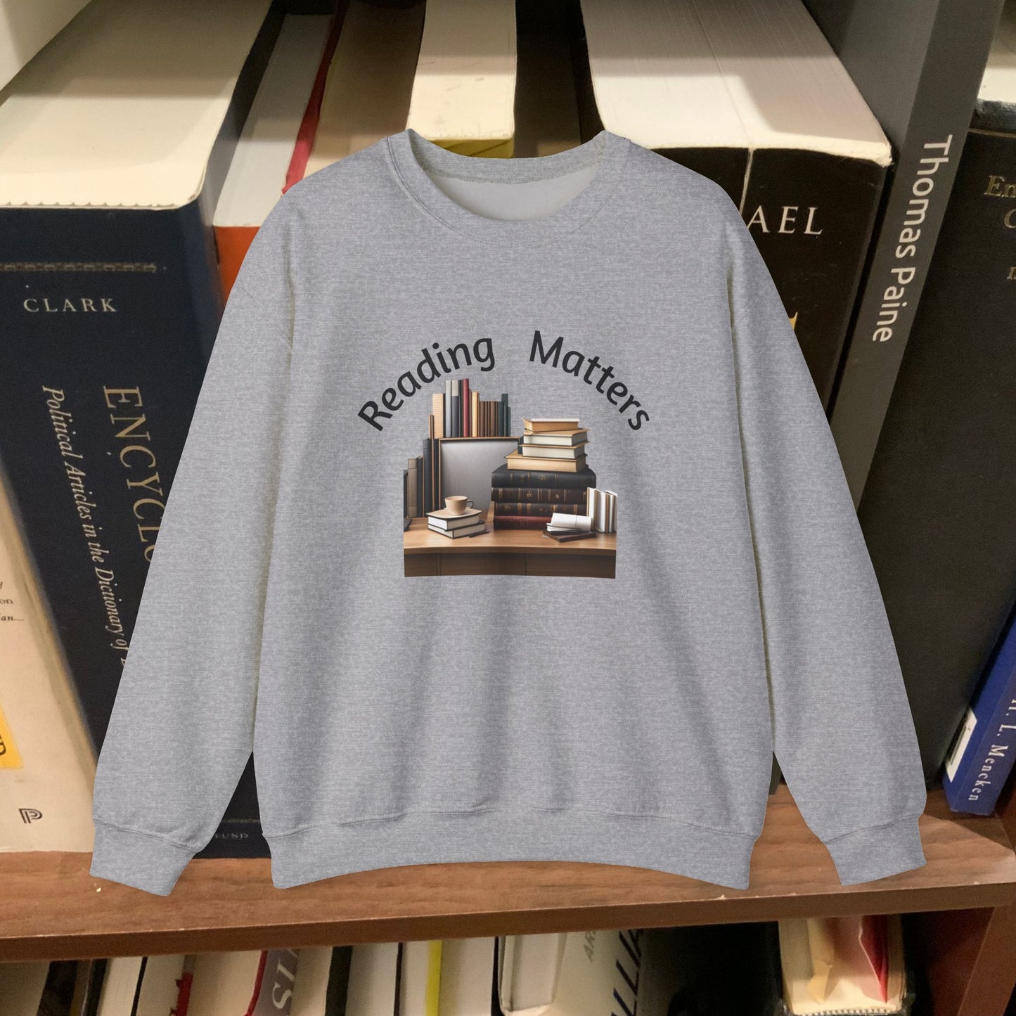 Reading Matters Unisex Heavy Blend™ Crewneck Sweatshirt