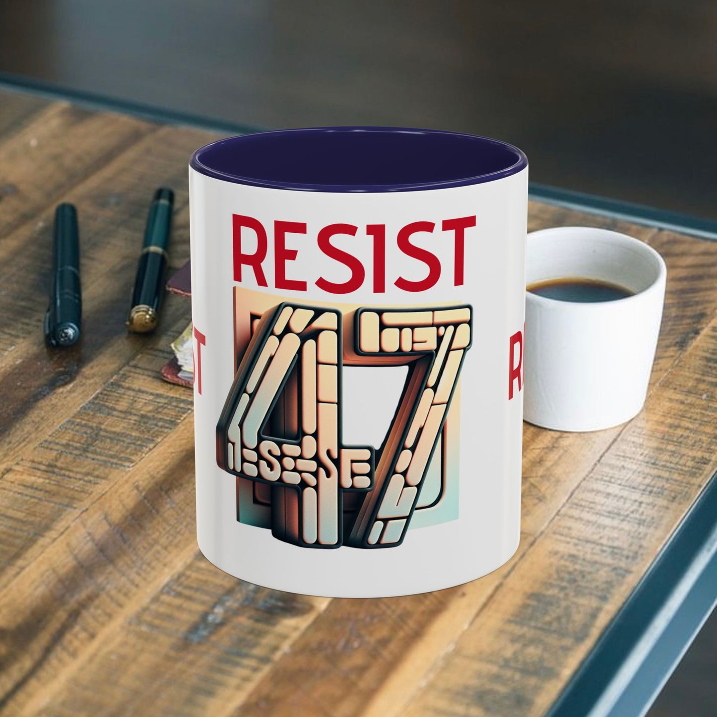Resist 47  Coffee Mug - 11oz & 15oz