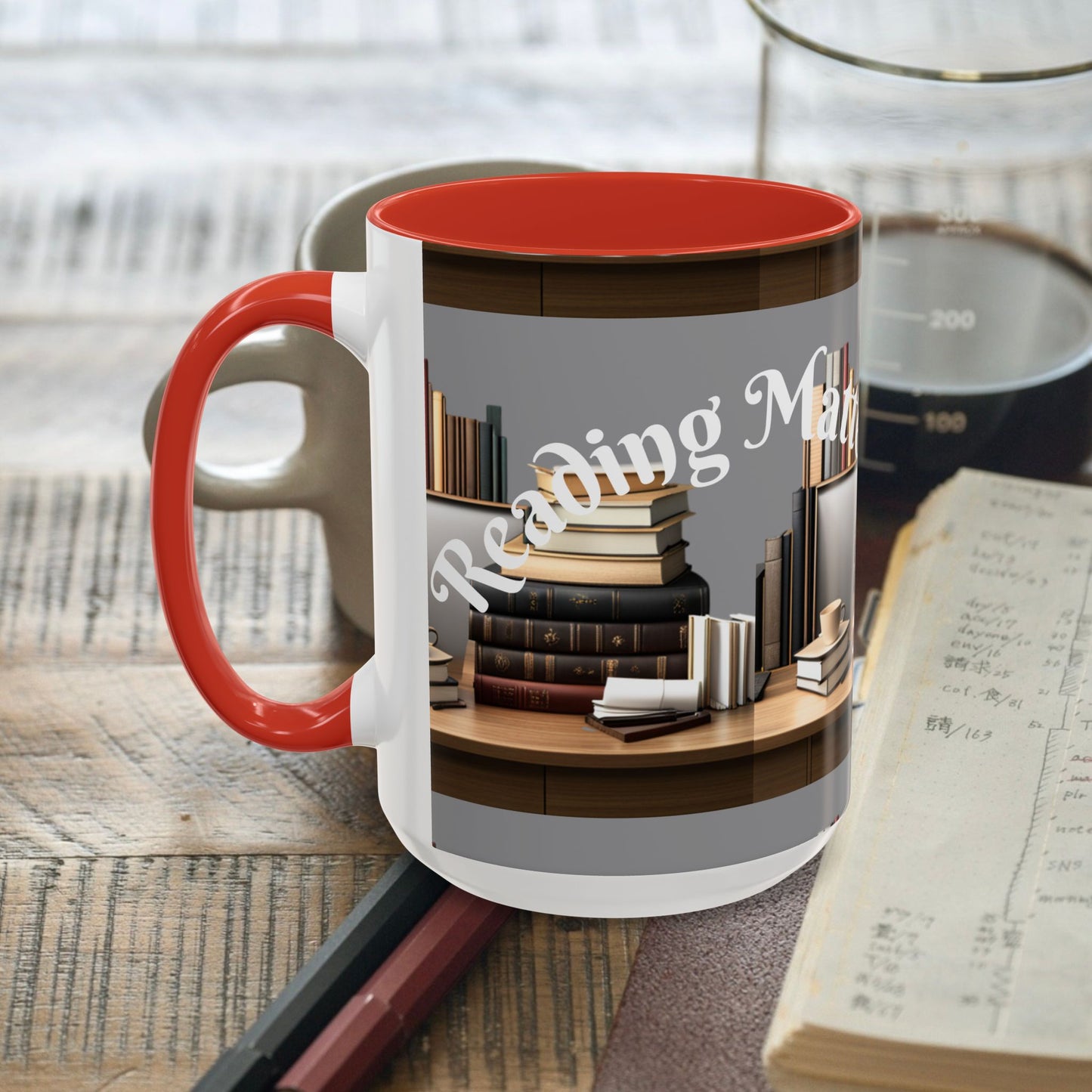 Reading Matters Color Lining  Mug (11, 15oz)