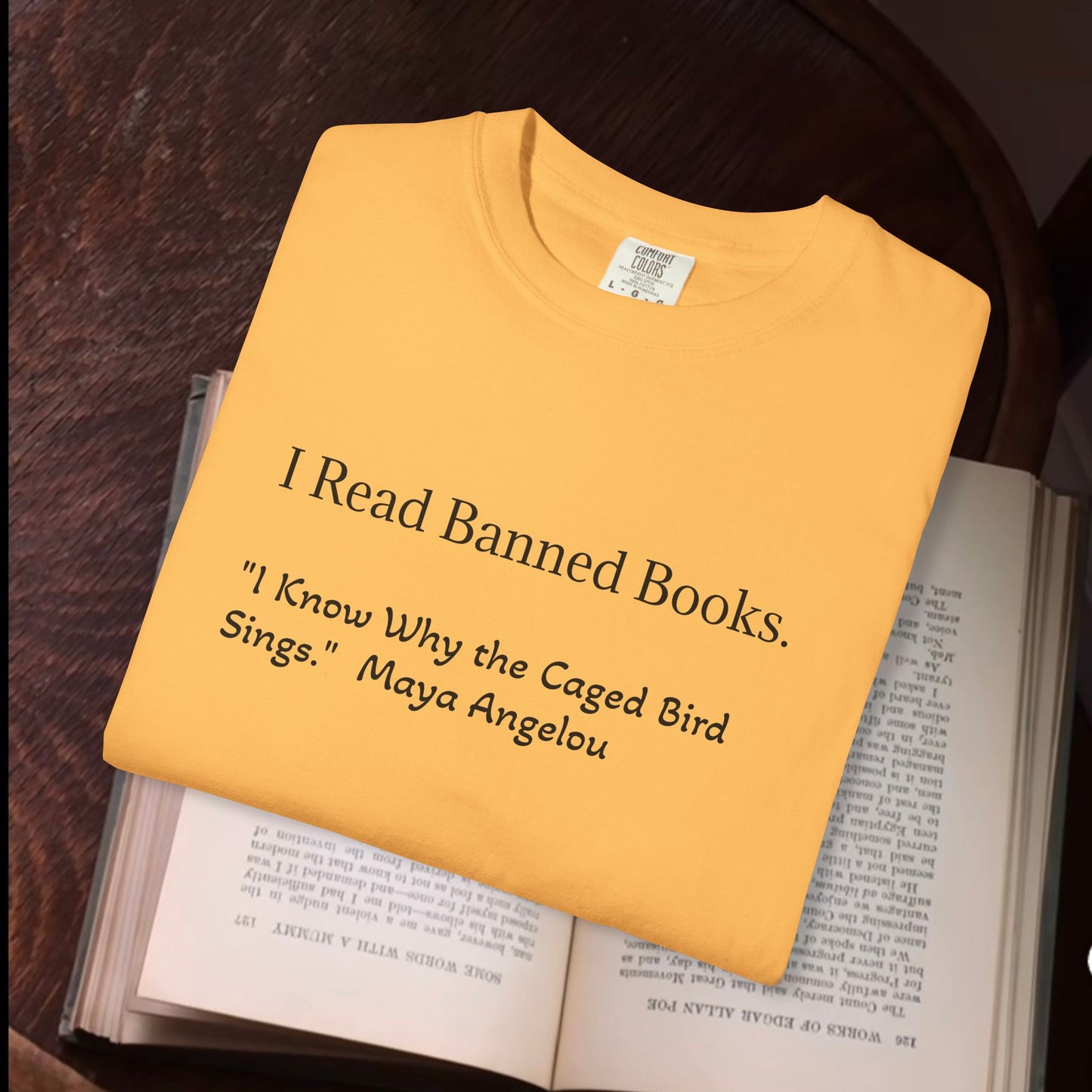 I Read Banned Books '....caged bird sings"
