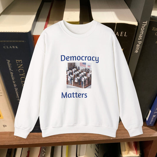 Democracy Matters Unisex Heavy Blend™ Crewneck Sweatshirt