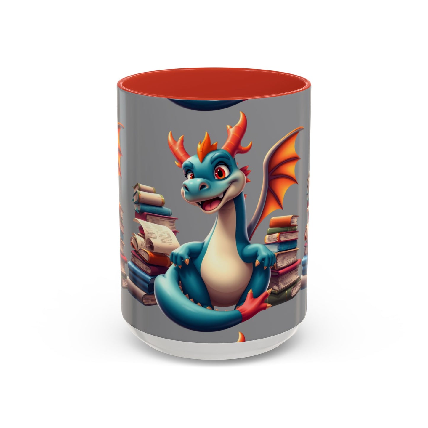 Literary Dragon Color Lining  Mug (11, 15oz)