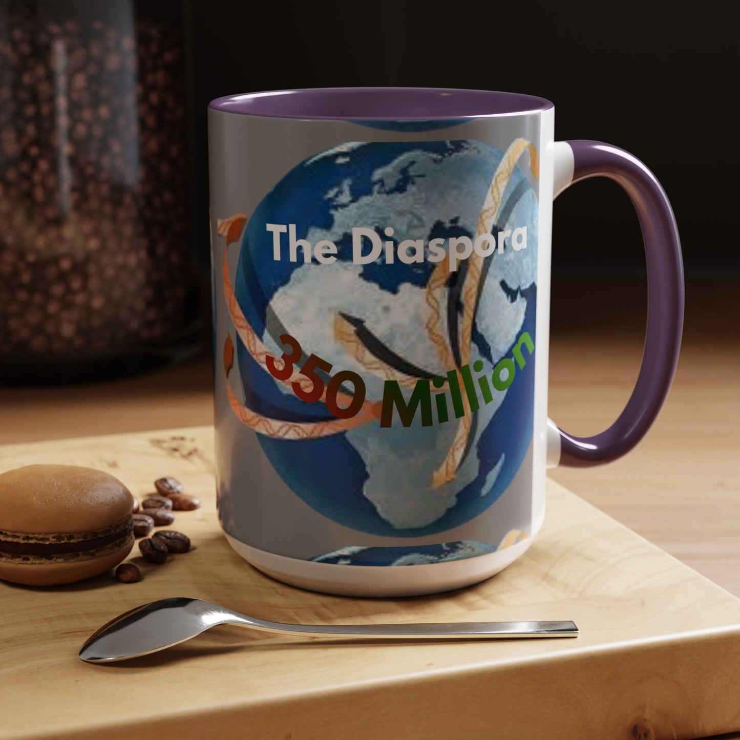 The Diaspora Color Lining  Mug (11, 15oz)