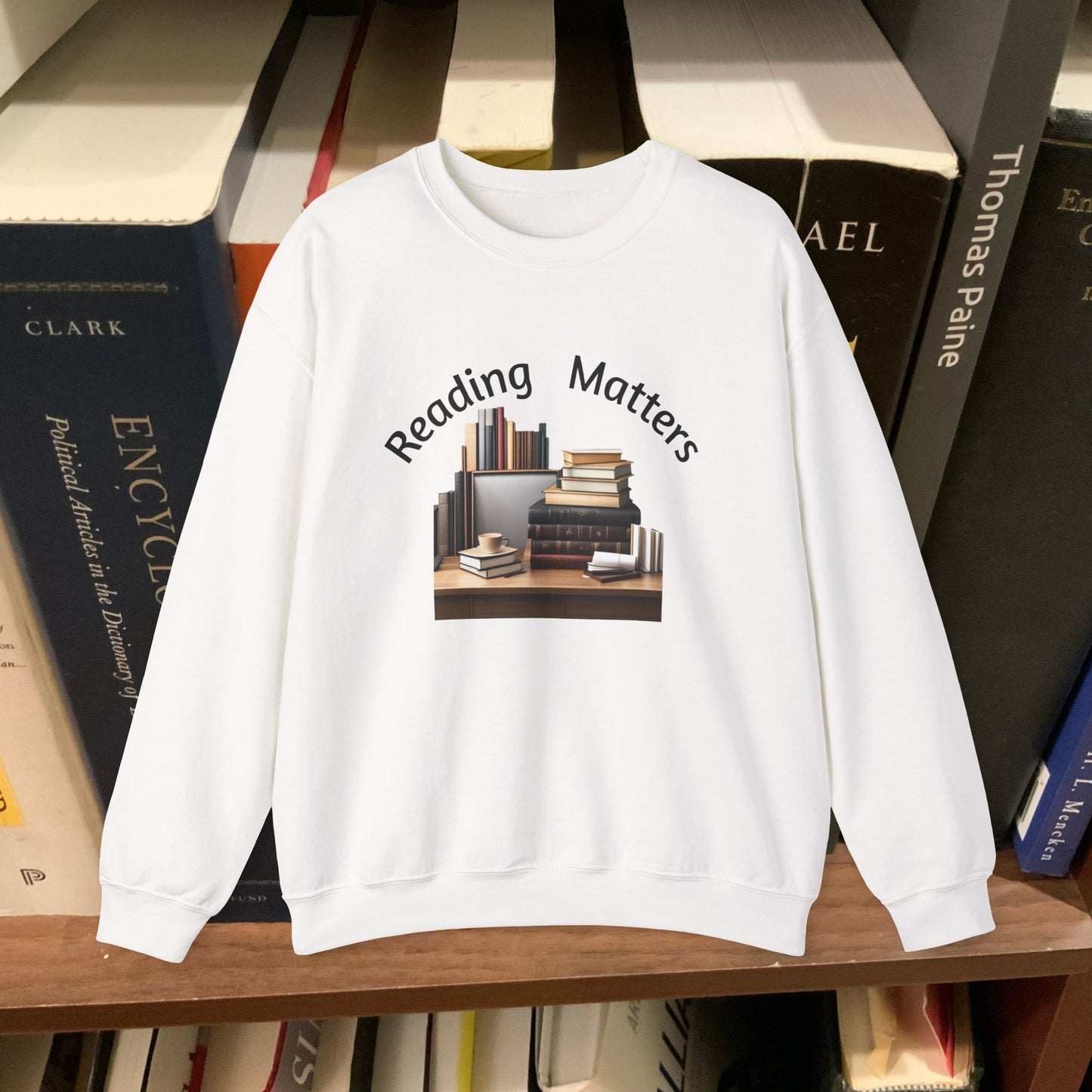 Reading Matters Unisex Heavy Blend™ Crewneck Sweatshirt