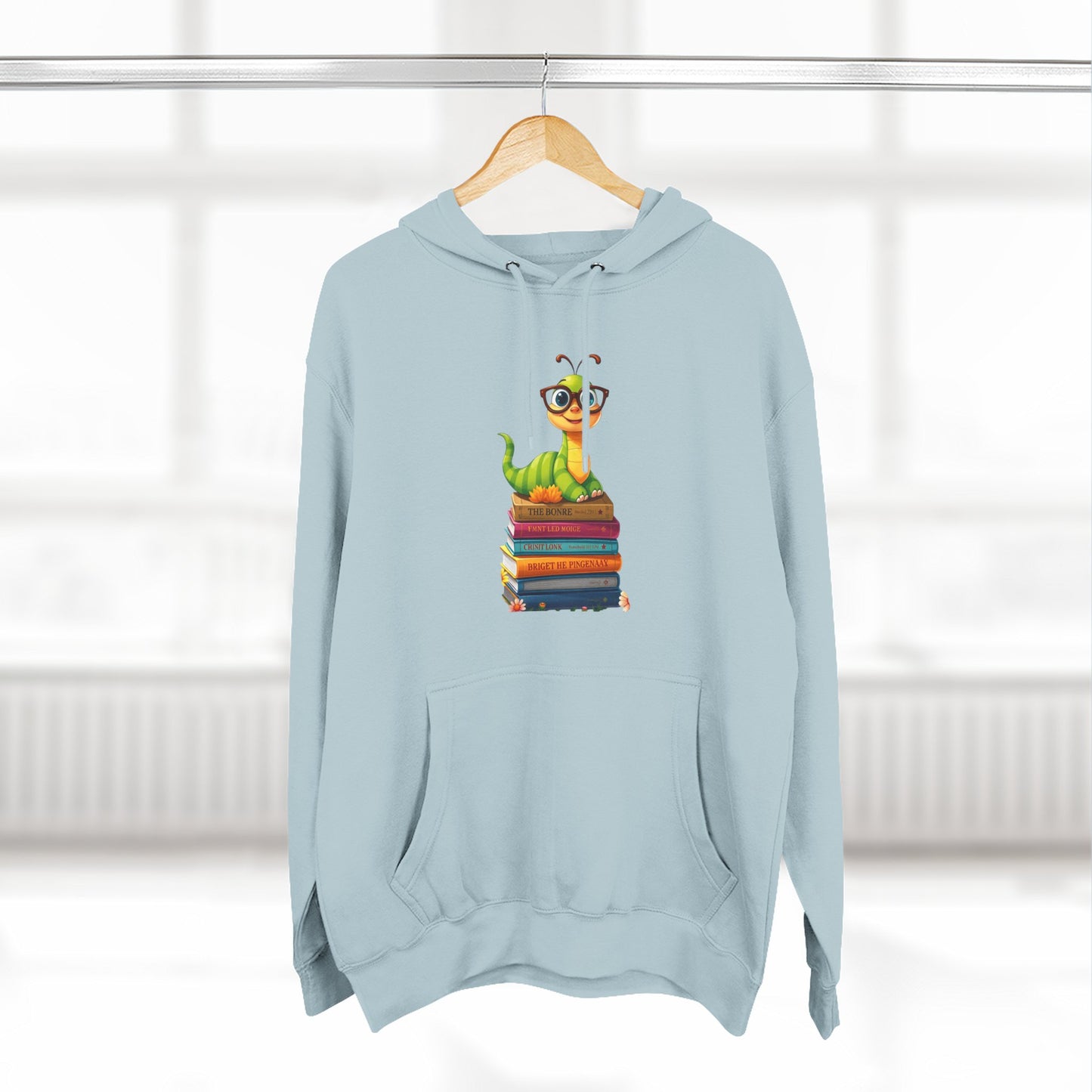 Literary Hoodie - 'Bookworm' Fleece Sweatshirt, Gift for Book Lovers, Cozy Literature Apparel, Perfect for Stay-at-Home [...]