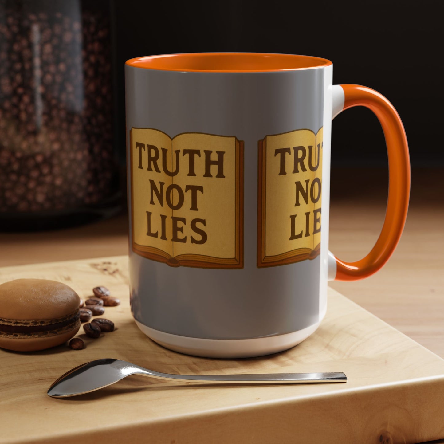 Truth Not Lies With Color Lining  Mug (11, 15oz)