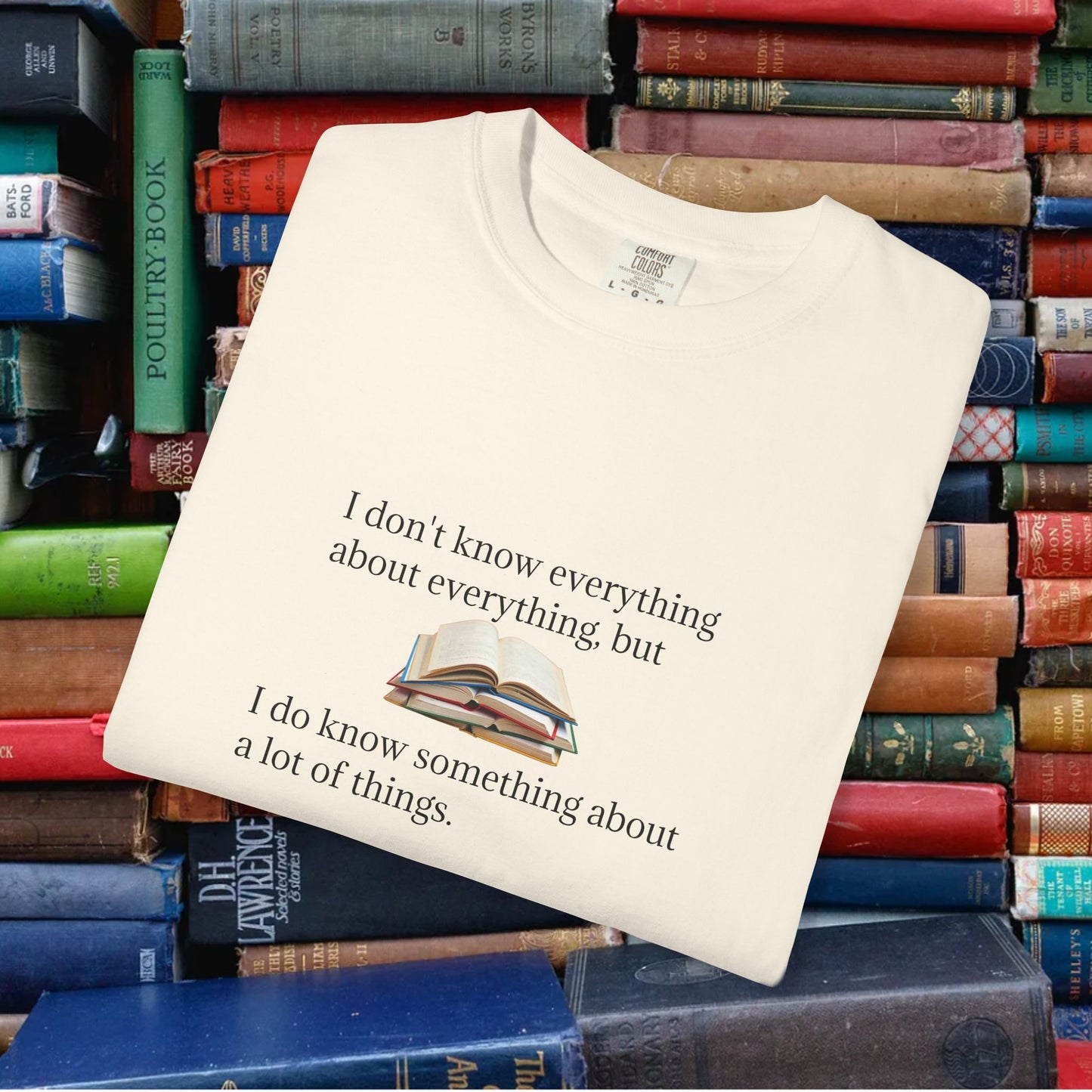 I don't know everything...
