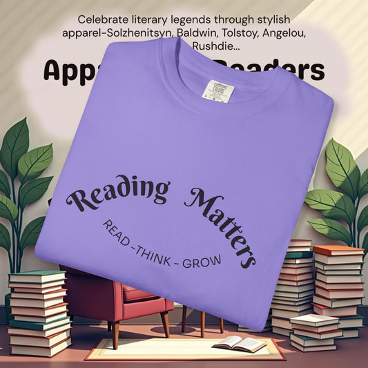 Read-Think- Grow Reading Matters  T-Shirts