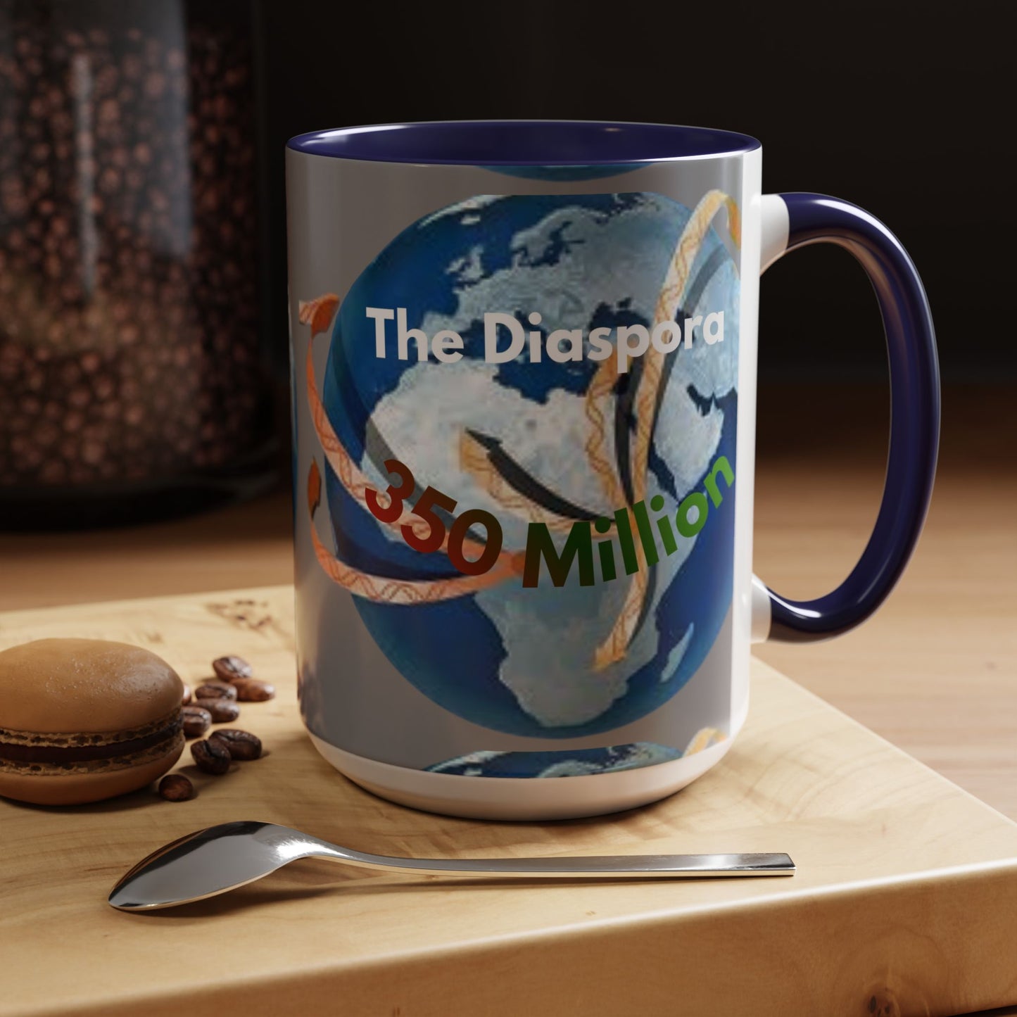 The Diaspora Color Lining  Mug (11, 15oz)