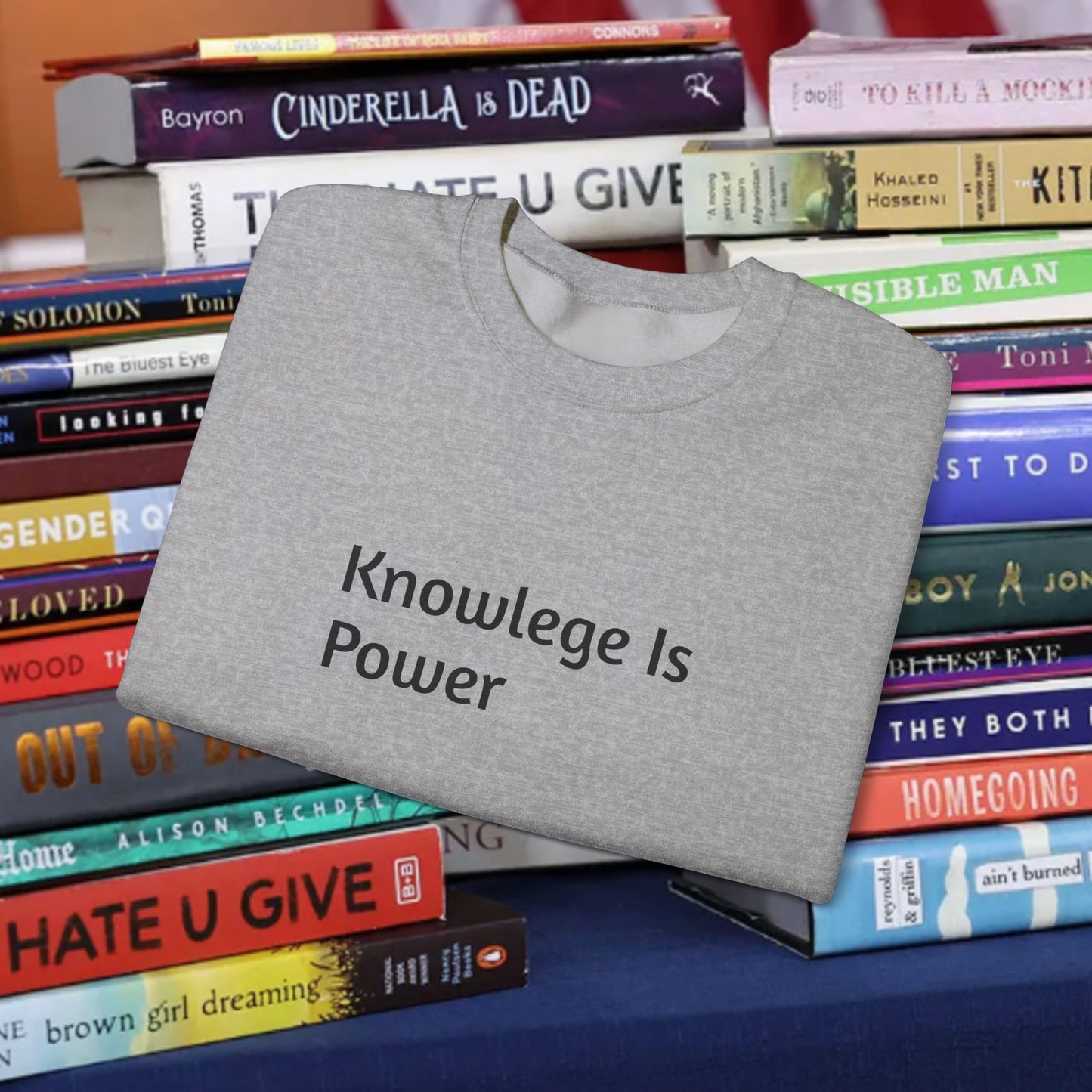 Knowledge Is Power Unisex Heavy Blend™ Crewneck Sweatshirt