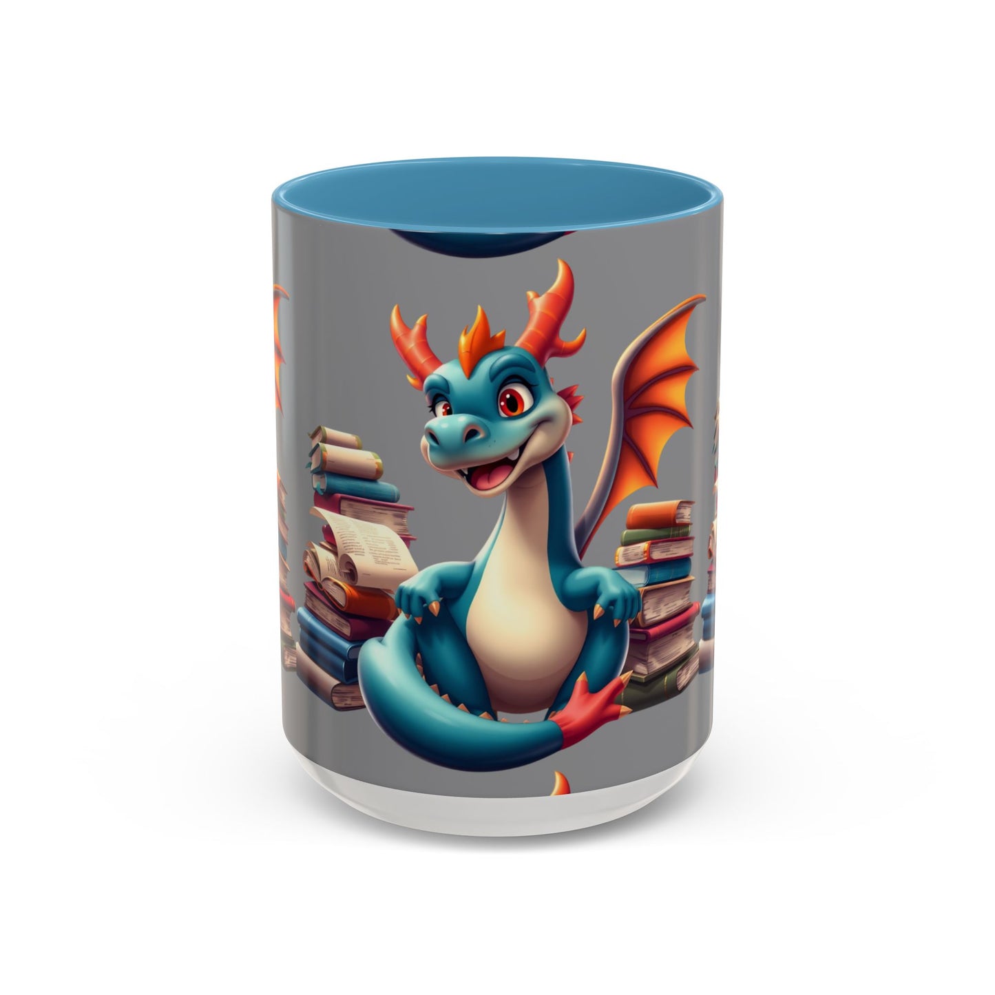 Literary Dragon Color Lining  Mug (11, 15oz)