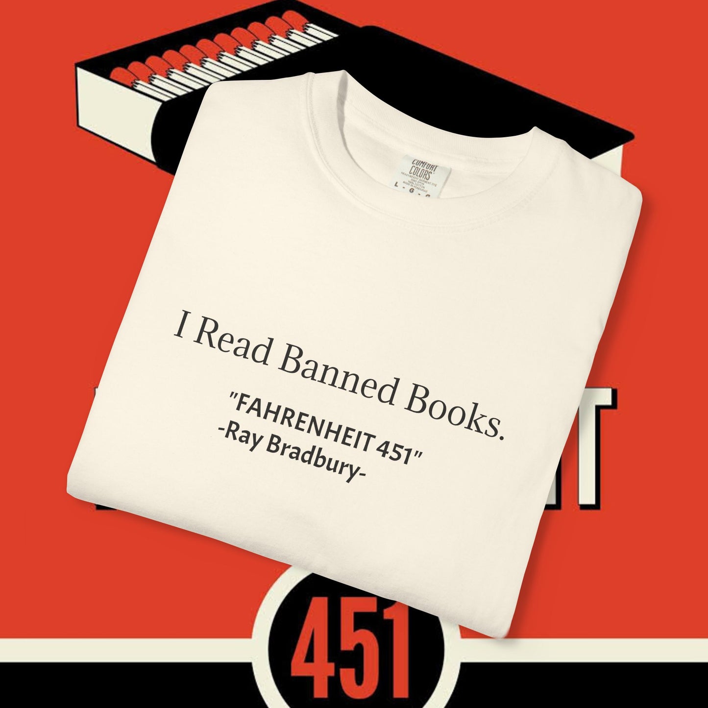 I Read Banned Books Fahreheit 451"