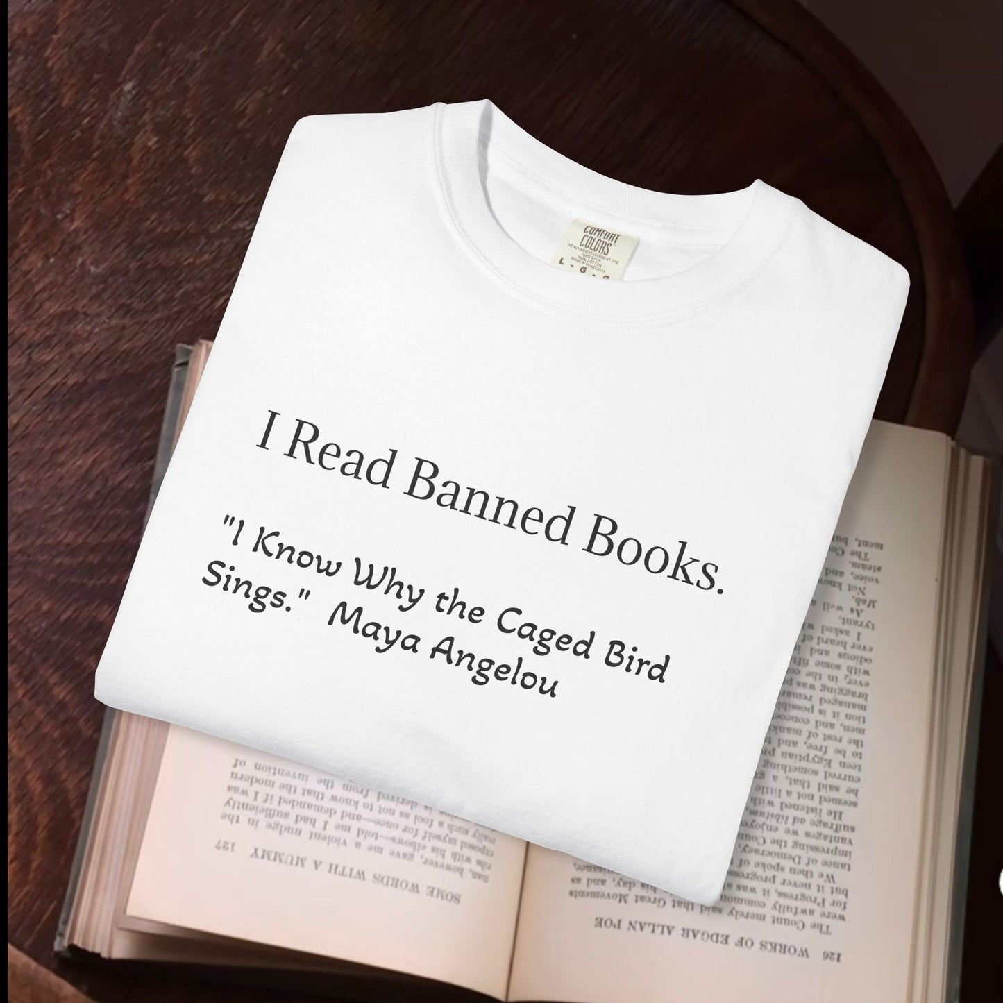 I Read Banned Books '....caged bird sings"