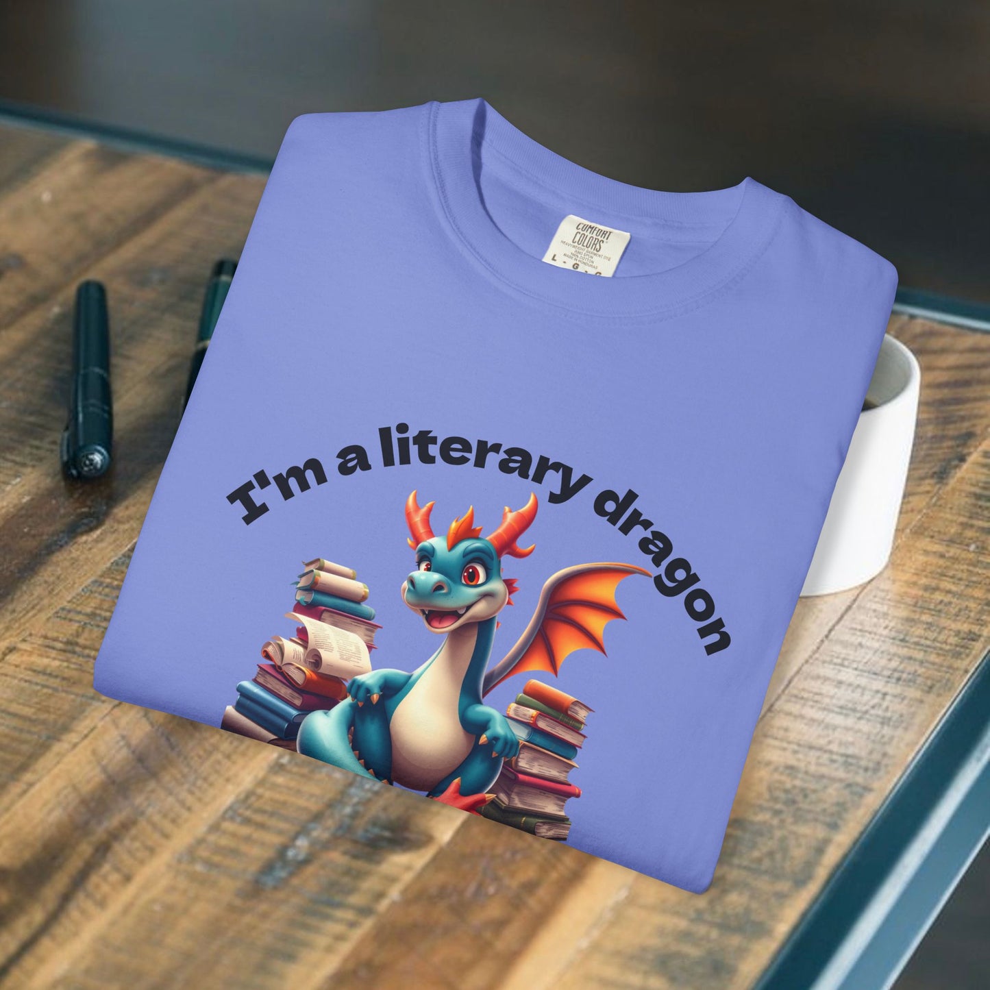 I'm a Literary Dragon Graphic Tee | Parnassus Collection