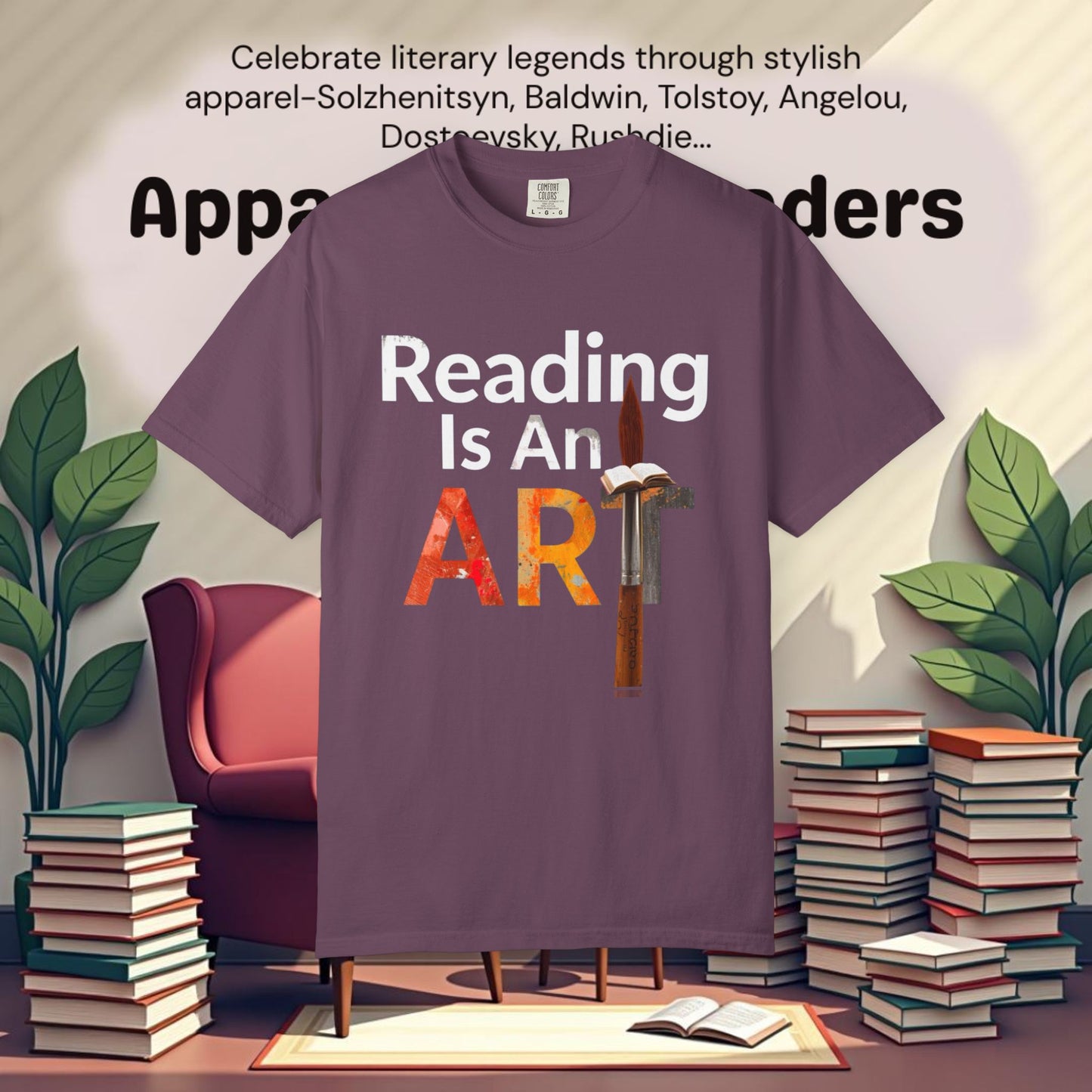 Reading Is An Art  T-Shirts