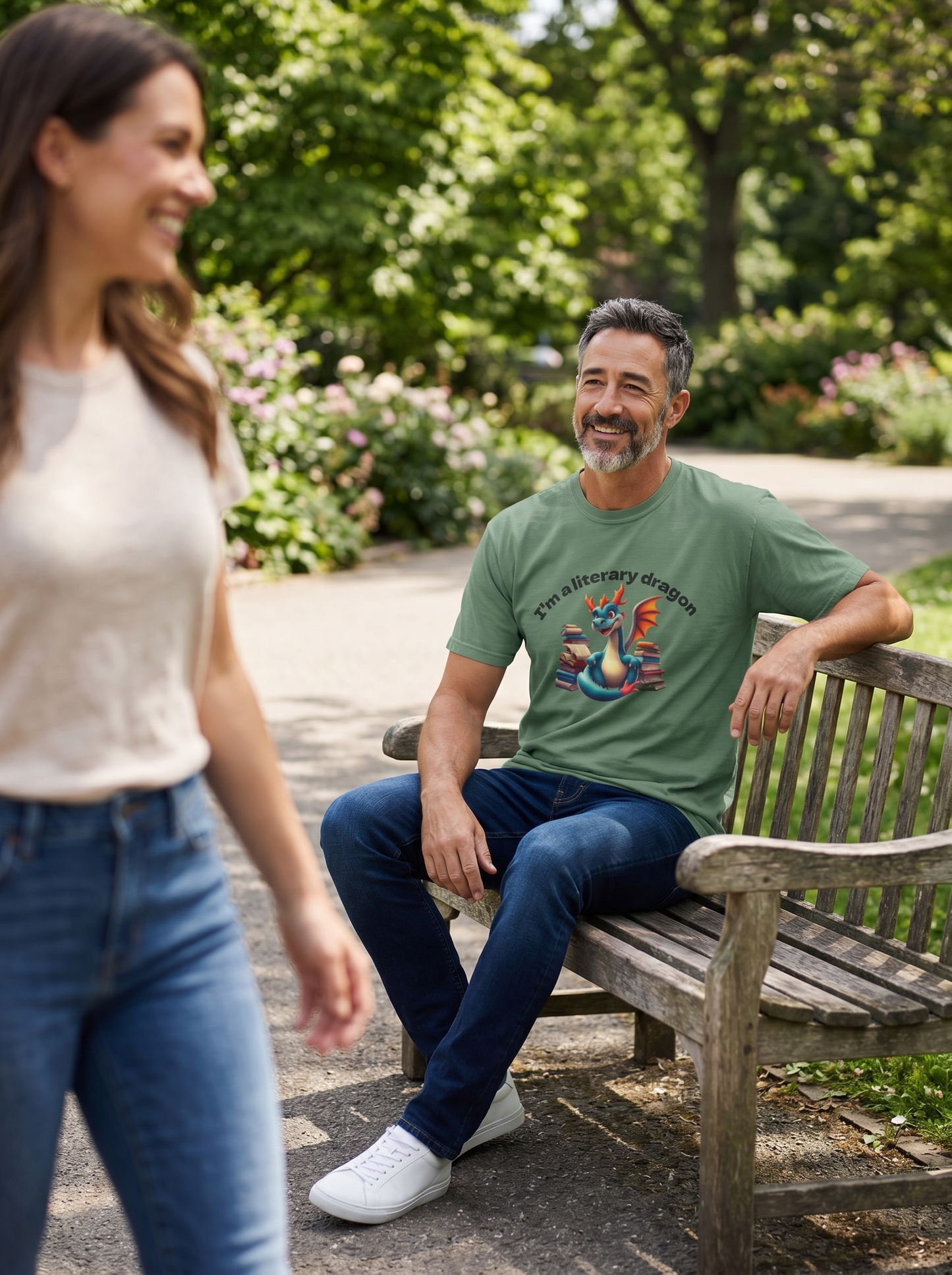 I'm a Literary Dragon Graphic Tee | Parnassus Collection